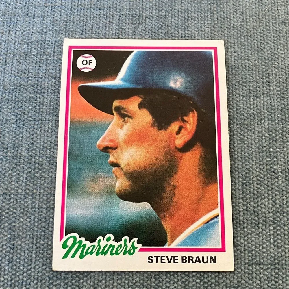 1978 Topps Seattle Mariners Baseball Card Trading Card
